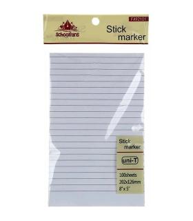 نوت استیک 100 برگ 126×202 اسکول فنس کد: FA92101 | اسکول فنس |6970574390927