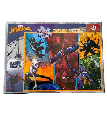 پازل 200 تکه کینگ طرح دنیای اسپایدرمن کد: 8042 | جواهری |55003312