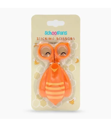 قیچی تیغه فلزی غلاف دار طرح زنبور کد: FA92607-2 | اسکول فنس |9000201131023