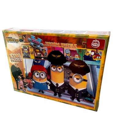 پازل 200 تکه کینگ طرح مینیون ها کد: 8042 | جواهری |55003315