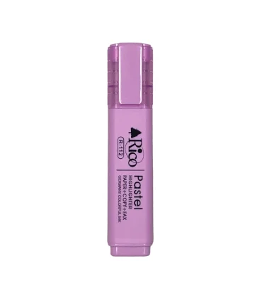 ماژیک هایلایتر پاستلی بنفش ریکو کد: R-112 | ریکو |5591022303012