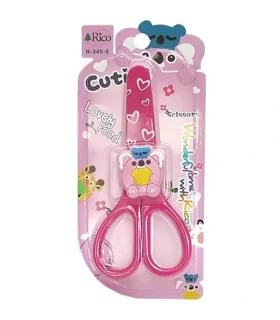 قیچی تیغه فلزی غلاف دار ریکو کد: R-345-5 | ریکو |6974185296449