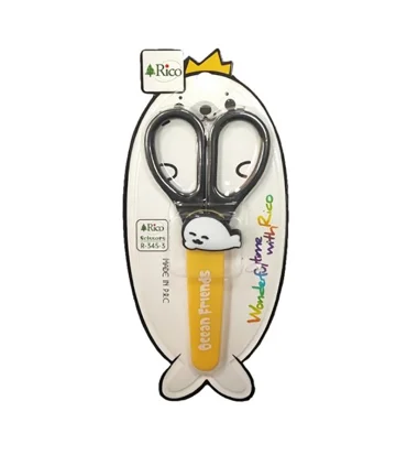 قیچی تیغه فلزی غلاف دار ریکو کد: R-345-3 | ریکو |6974185296364