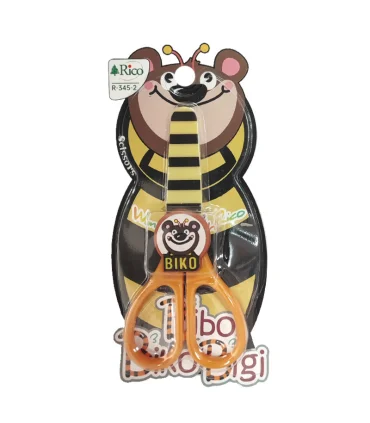 قیچی تیغه فلزی غلاف دار ریکو کد: R-345-2 | ریکو |6974185296418