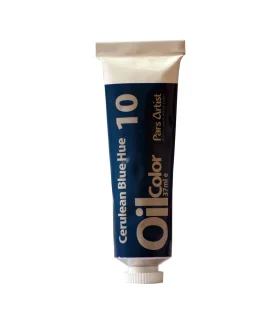رنگ روغن ساده 37 میل (آبی کادمیوم) کد: 10 | پارس آرتیست |5591022301990