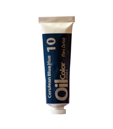رنگ روغن ساده 37 میل (آبی کادمیوم) کد: 10 | پارس آرتیست |5591022301990
