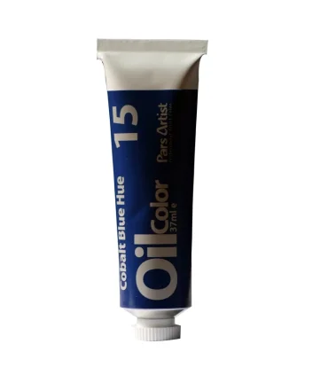 رنگ روغن ساده 37 میل (آبی کبالت) کد: 15 | پارس آرتیست |5591022301993