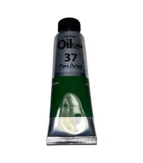 رنگ روغن ساده 50 میل (سبز پر رنگ) کد: 37 | پارس آرتیست |5591022302006