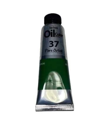 رنگ روغن ساده 50 میل (سبز پر رنگ) کد: 37 | پارس آرتیست |5591022302006