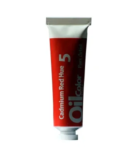 رنگ روغن ساده 37 میل (قرمز کادمیوم) کد: 5 | پارس آرتیست |5591022301985
