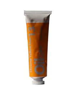 رنگ روغن ساده 37 میل (زرد کروم) کد: 13 | پارس آرتیست |5591022301992