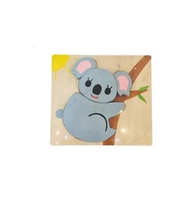 پازل چوبی 4 قطعه طرح کوالا جیکو | متفرقه |55005217