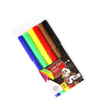 ماژیک 6 رنگ جعبه طلقی کد: 858-6 | |55003569