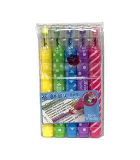 ماژیک هایلایتر 5 رنگ کد: TF86350 |  |6936504861028