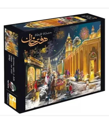 پازل 1000 تکه هفت خان طرح شب های کریسمس در جلفا اصفهان | هفت خان |55007224