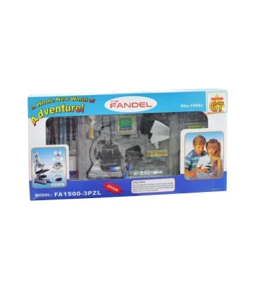 میکروسکوپ بدنه فلزی کیفی 67 قطعه 1500 فاندل کد: FA1500-3PZL | فاندل |55006561