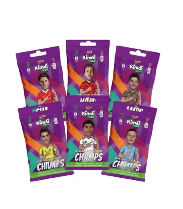 بسته کیمدی فوتبال 2025 Champs - پک 6 تایی ویژه کلکسیونرهای نقره ای | کیمدی |