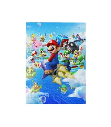 پازل 100 تکه کینگ طرح سوپر ماریو آبی کد:8041 | جواهری |55003304