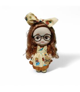 عروسک دختر موبلند عینکی LOVELY BABY کد:12ZS | متفرقه |55007567