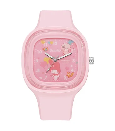 ساعت مچی عقربه ای صفحه مربع طرح ملودی کد: 978591 | متفرقه |55007934