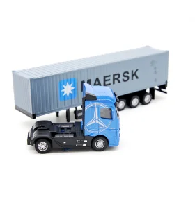 ماشین فلزی تریلی بنز ALLOY CAR کد:2JG260 | ALLOY CAR |55007155