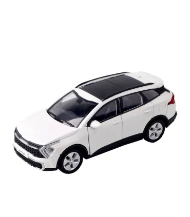 ماشین فلزی اسپورتیج 2014 موزیکال چراغ دار ALLOY CAR کد:JS1095 | ALLOY CAR |55007297