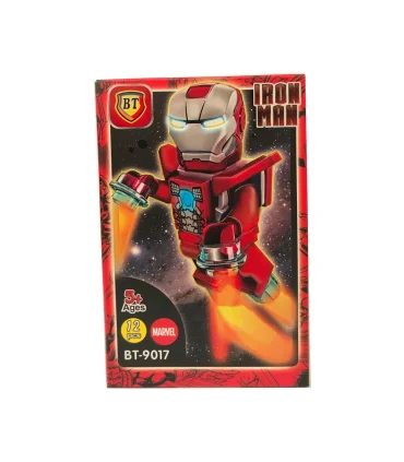 لگو 12 قطعه آیرون من BT کد: 9017 | BT |55007973