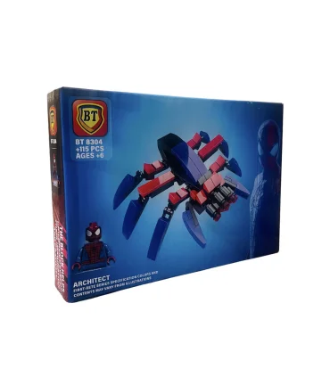 لگو 115 قطعه خرچنگ اسپایدرمن BT کد: 8304 | BT |55007970