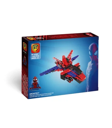 لگو 125 قطعه هواپیما اسپایدرمن BT کد: 8301 | BT |55007967