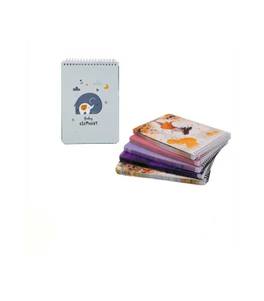 دفترچه یادداشت سیمی فانتزی حاشیه دار هیرو کد:1261 | هیرو |6958748761261