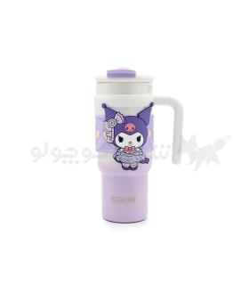 تراول ماگ 900 میل نی دار طرح کرومی کد: KU3107 | متفرقه |55008005