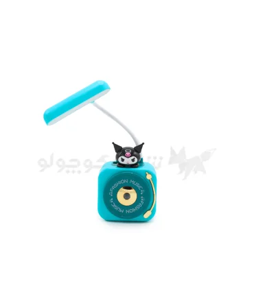 چراغ مطالعه شارژی تراش دار مینی گرامافون طرح کرومی کد: QS0023 | متفرقه |55008038