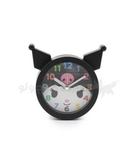 ساعت رومیزی گرد کوچک طرح کرومی مشکی کد: LY1085 | متفرقه |55008054