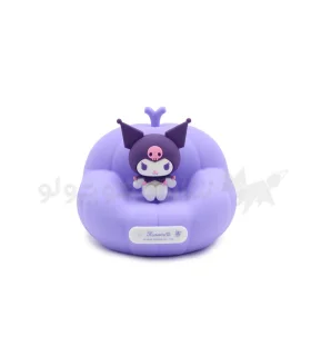 چراغ خواب سیلیکونی مدل کرومی نشسته روی مبل کد: DS012 | متفرقه |55008017