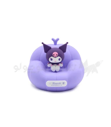 چراغ خواب سیلیکونی مدل کرومی نشسته روی مبل کد: DS012 | متفرقه |55008017