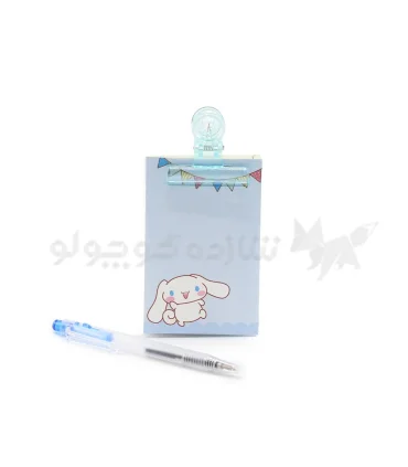 یادداشت گیره دار خودکار دار طرح سینامورول کد: JX001 | متفرقه |6976726310218