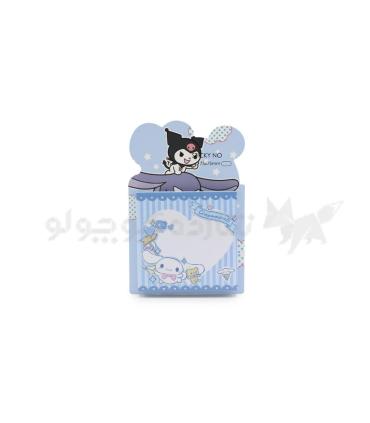 نوت استیک 65 برگ 75×75 طرح کرومی کد: BLT-2327 | متفرقه |6952740322833