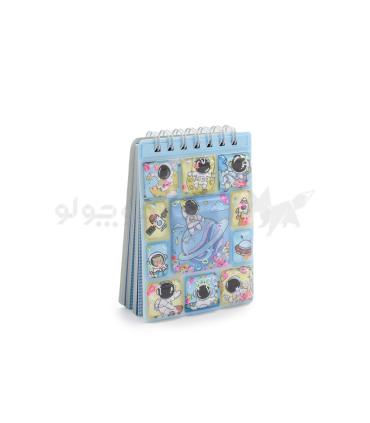 دفترچه یادداشت آکواریمی طرح شخصیت های سانریو UNIK | متفرقه |6299070601239