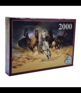 پازل 2000 تکه طرح اسب های وحشی رینگ کد: 20003 | رینگ |55005834