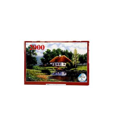 پازل 2000 تکه طرح کلبه و برکه رینگ کد: 20004 | رینگ |55005832