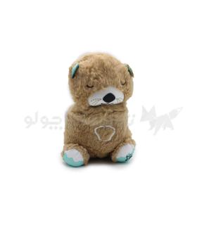 عروسک پولیشی خرس خوابیده خروپوف کن کد:B24-0341 | متفرقه |55007652