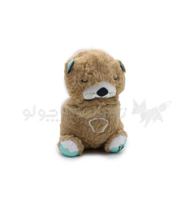 عروسک پولیشی خرس خوابیده خروپوف کن کد:B24-0341 | متفرقه |55007652