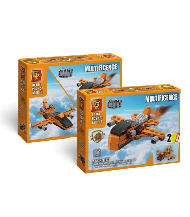 لگو 57 قطعه 2 مدل هواپیما BT کد: BT 104 | BT |55006986