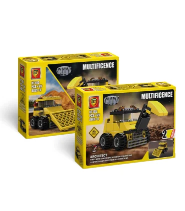 لگو 69 قطعه 2 مدل ماشین راهسازی BT کد: BT 105 | BT |55006987