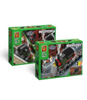 لگو 66 قطعه 2 مدل قطار کلاسیک BT کد: BT 101 | BT |55006983