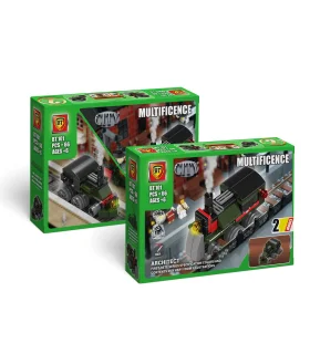 لگو 66 قطعه 2 مدل قطار کلاسیک BT کد: BT 101 | BT |55006983