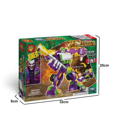 لگو 222 قطعه 2 مدل جوکر BT کد: 848 | BT |55006738