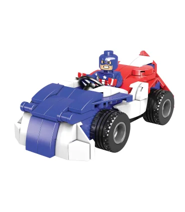 لگو 199 قطعه 2 مدل کاپیتان آمریکا BT کد: 854 | BT |55006740