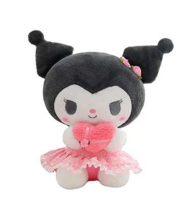 عروسک پولیشی کرومی قلب به دست 25 سانت کد: 9690-4