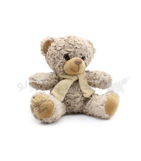 عروسک پولیشی خرس شال گردن دار F.R.J 35 سانت ک | پولیشی | شازده کوچولو